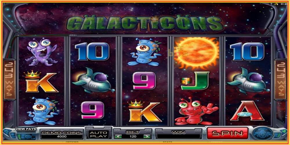 Игровой слот Galacticons