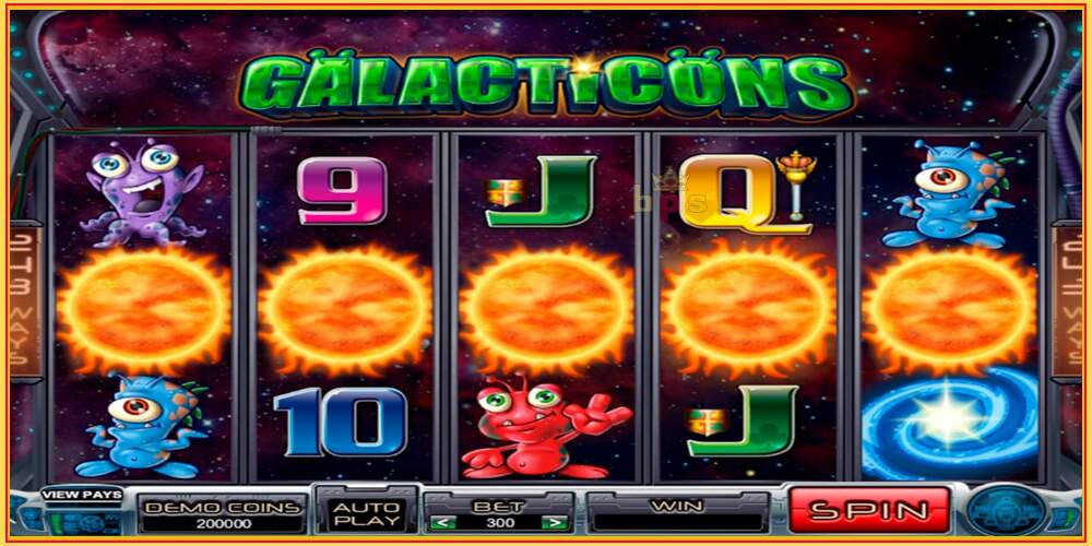 Игровой слот Galacticons