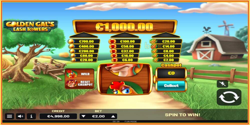 Spelslot Golden Gal’s Cash Tower