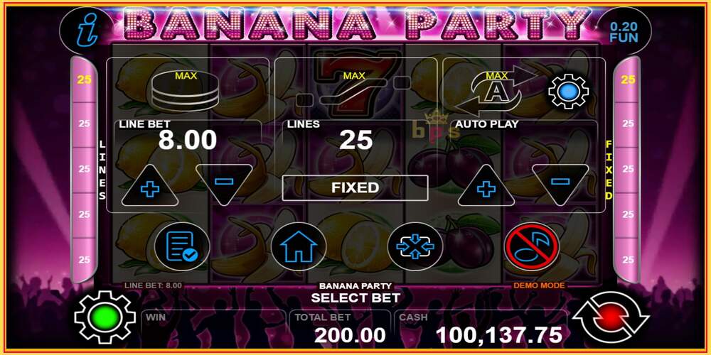 Игровой слот Banana Party