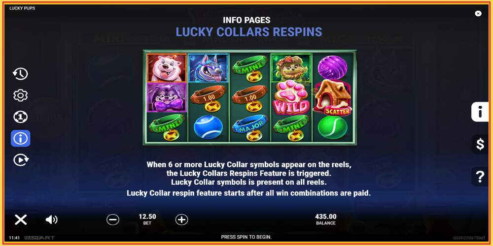 Игровой слот Lucky Pups