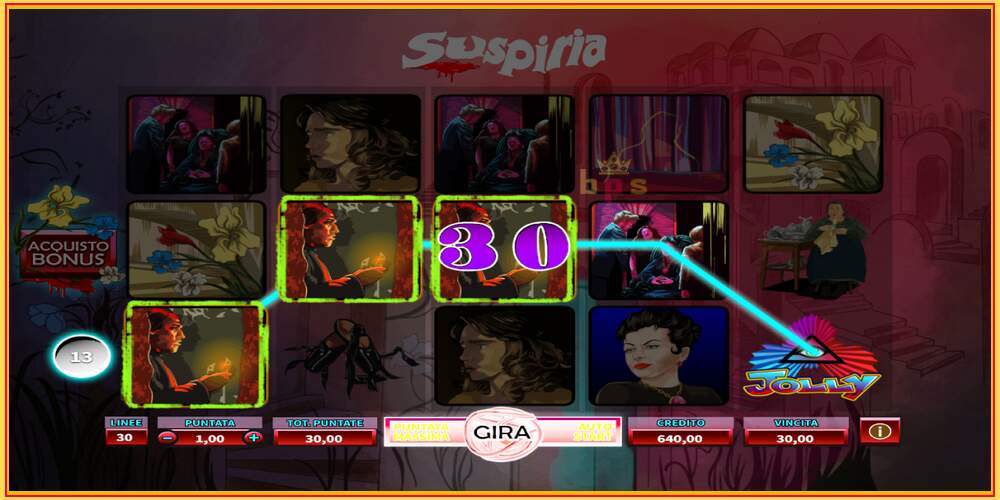 Spil slot Suspiria