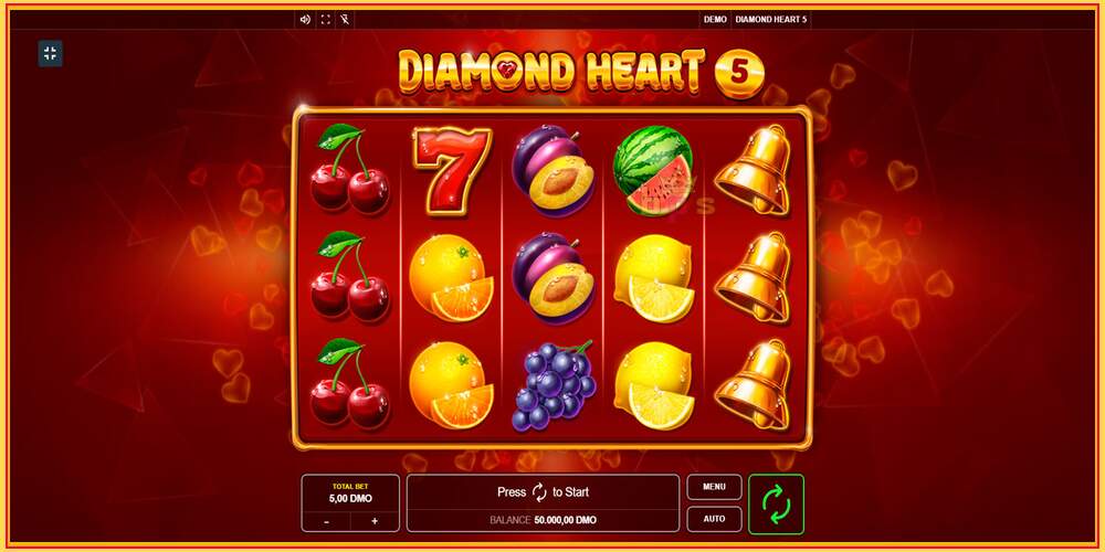 Vendi i lojës Diamond Heart 5