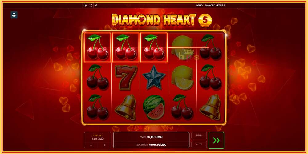 Vendi i lojës Diamond Heart 5