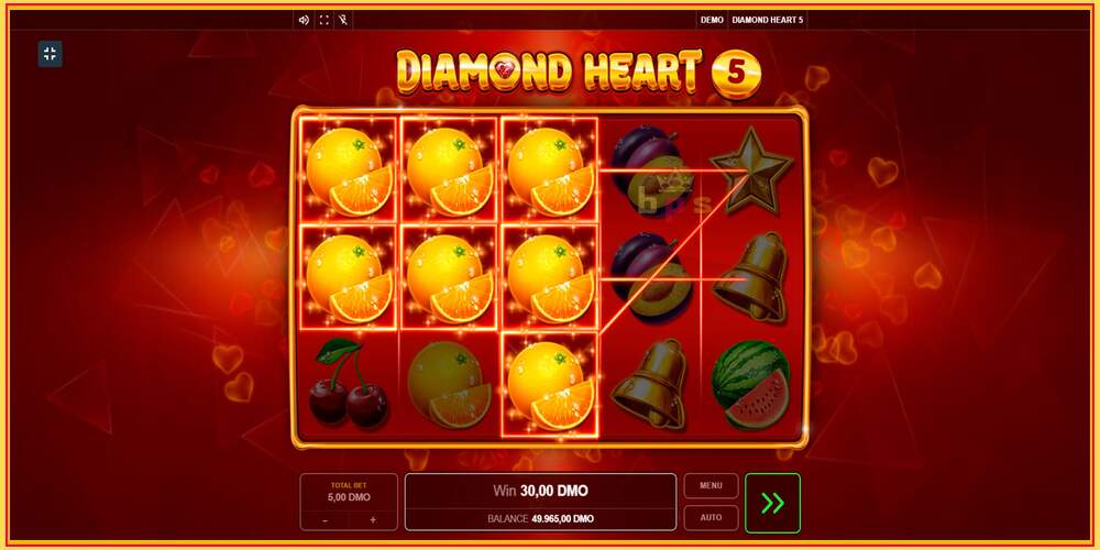 Vendi i lojës Diamond Heart 5