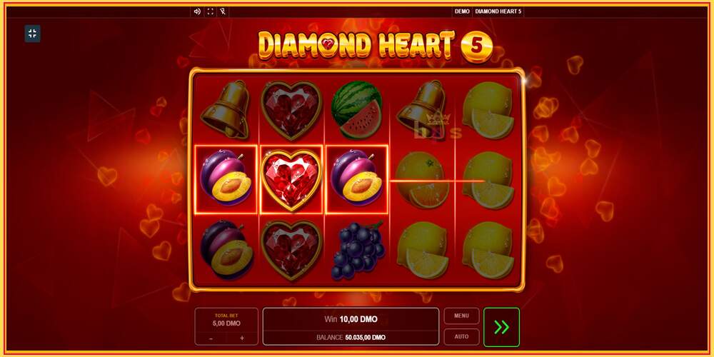 Vendi i lojës Diamond Heart 5