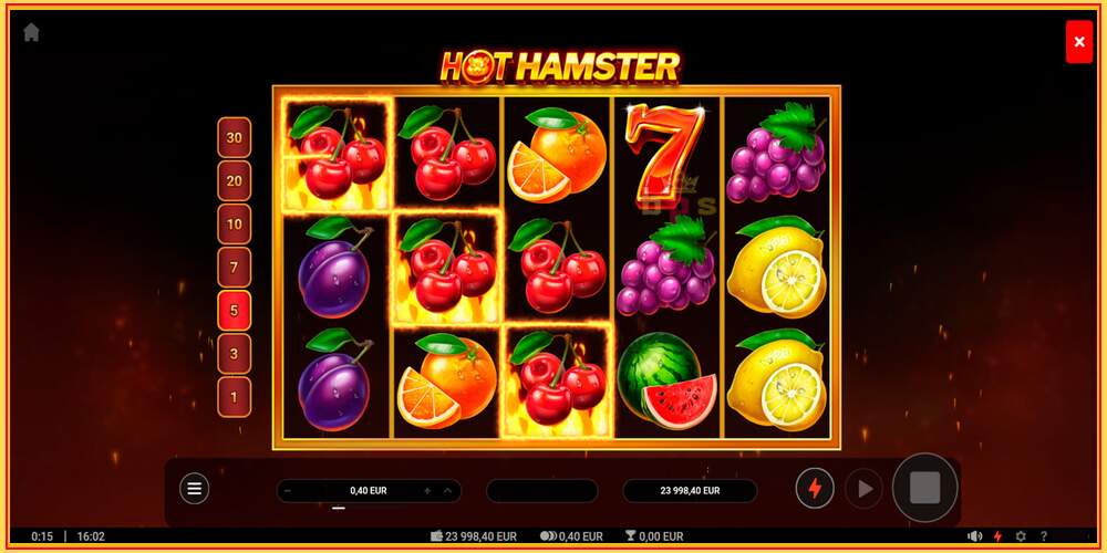 Игровой слот Hot Hamster