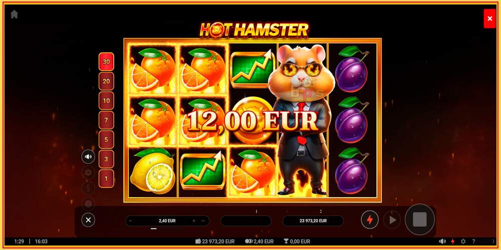 Игровой слот Hot Hamster