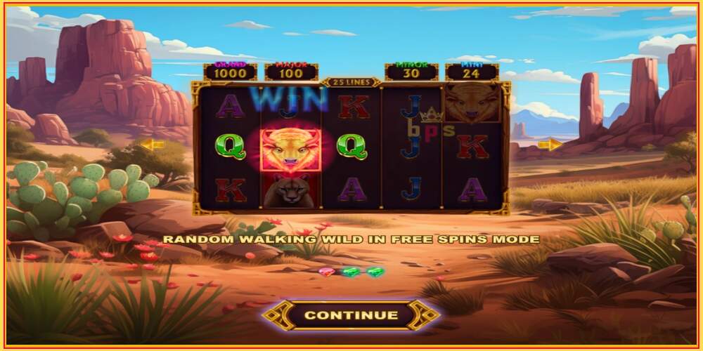 Игровой слот Buffalos Sun 3