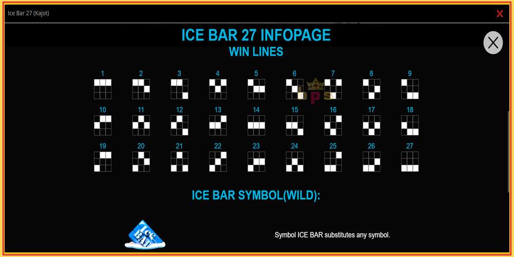 Slot permainan Ice Bar 27