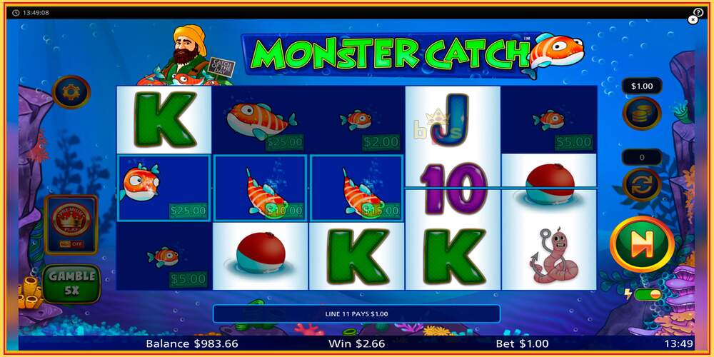 Slot permainan Monster Catch