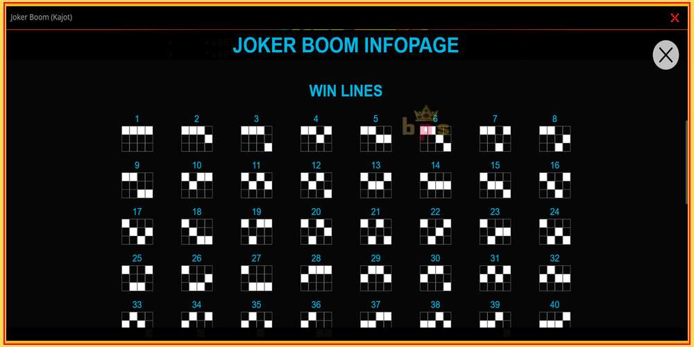 Slot permainan Joker Boom