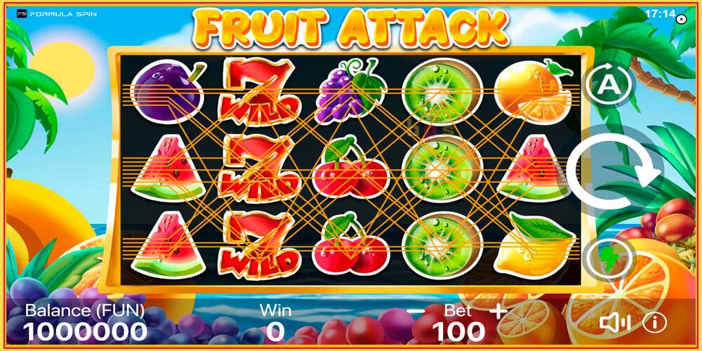 Slot de joc Fruit Attack