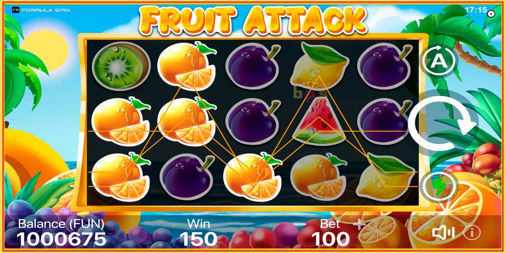 Slot de joc Fruit Attack