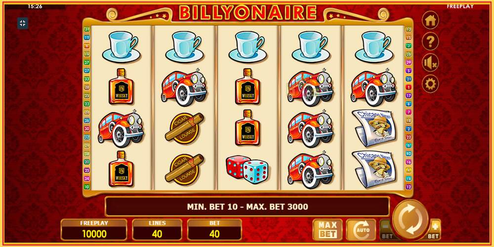 Игровой слот Billyonaire