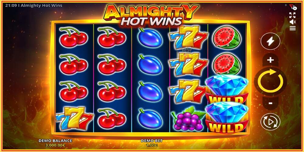 Spelautomat Almighty Hot Wins