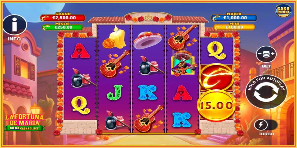 Spil slot La Fortuna de Maria: Mega Cash Collect