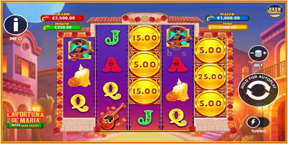 Spil slot La Fortuna de Maria: Mega Cash Collect