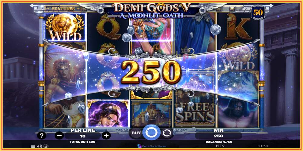 ဂိမ်းအထိုင် Demi Gods V – A Moonlit Oath