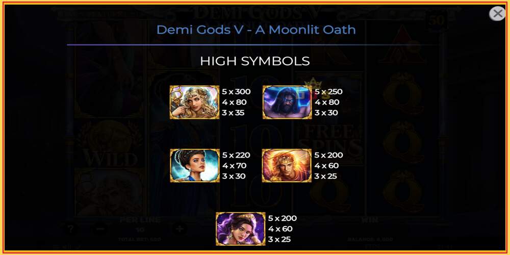 ဂိမ်းအထိုင် Demi Gods V – A Moonlit Oath