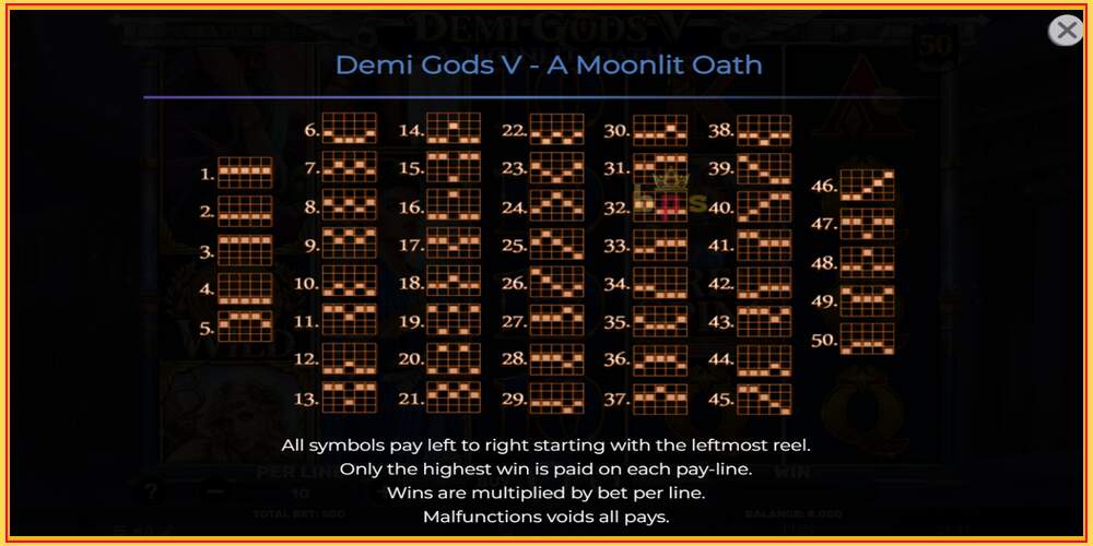 ဂိမ်းအထိုင် Demi Gods V – A Moonlit Oath