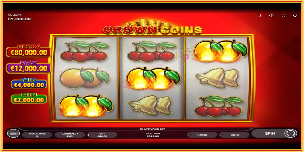 Игровой слот Crown Coins