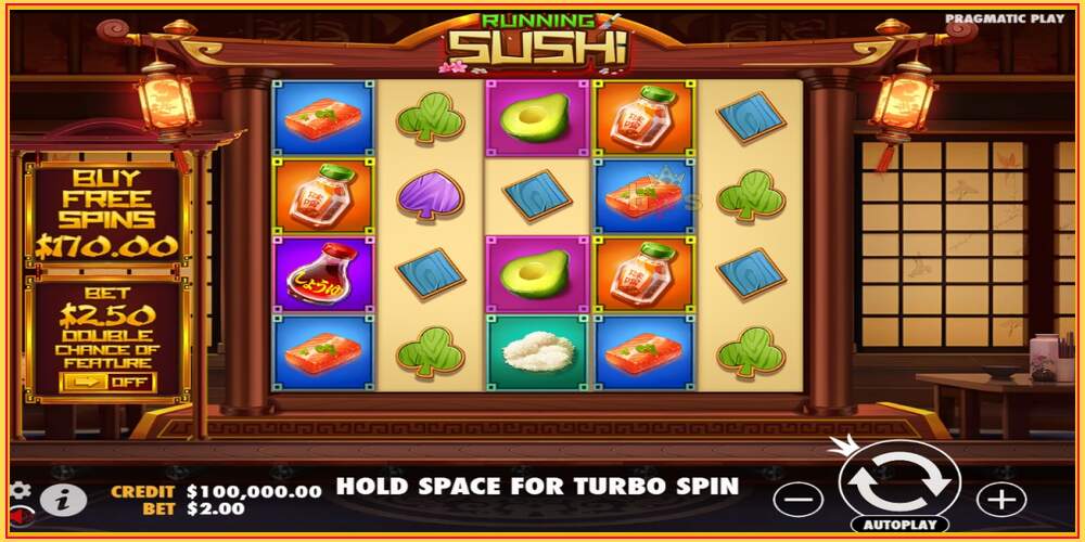 Игровой слот Running Sushi