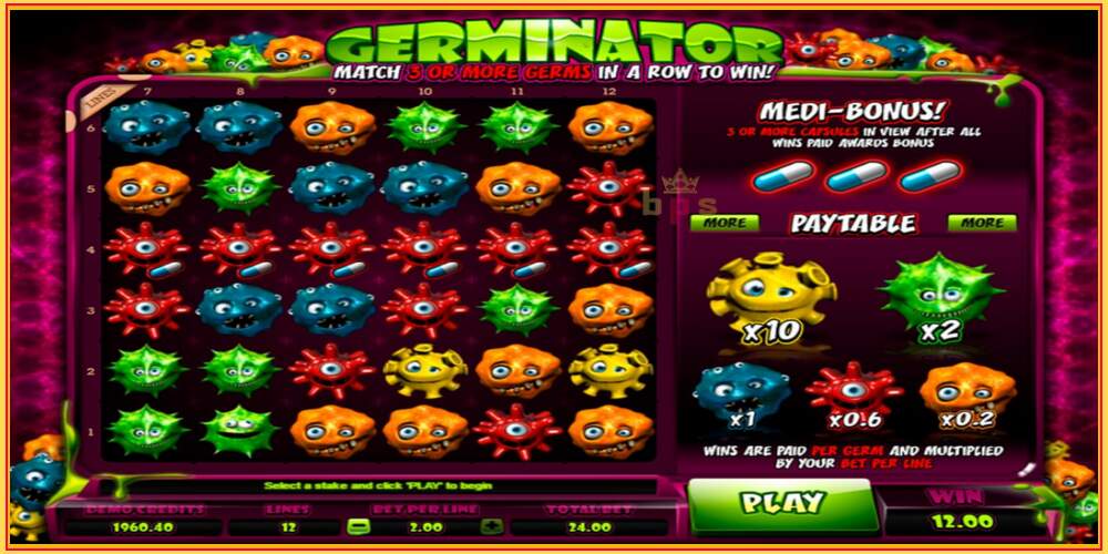 Игра слот Germinator