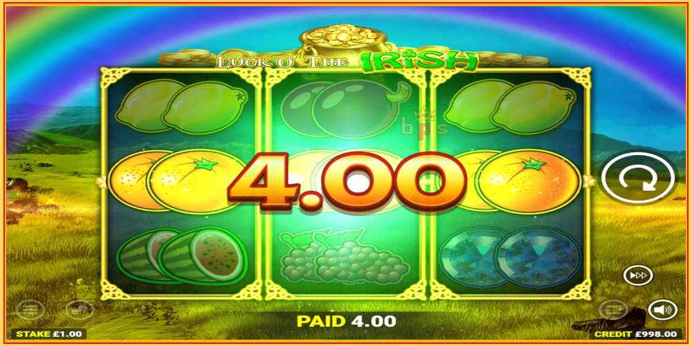 Žaidimo lizdas Luck O’ The Irish Cash Strike