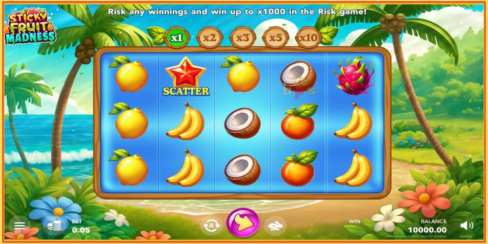 Игровой слот Sticky Fruit Madness