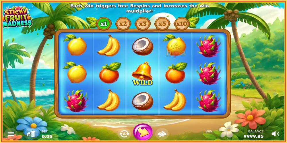 Игровой слот Sticky Fruit Madness