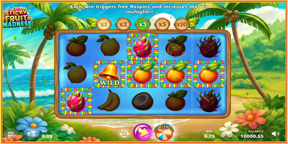 Игровой слот Sticky Fruit Madness