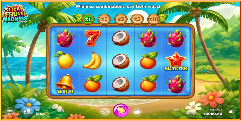 Игровой слот Sticky Fruit Madness