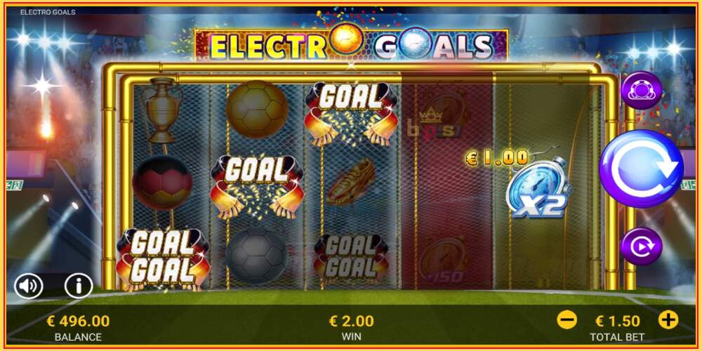 Игровой слот Electro Goals