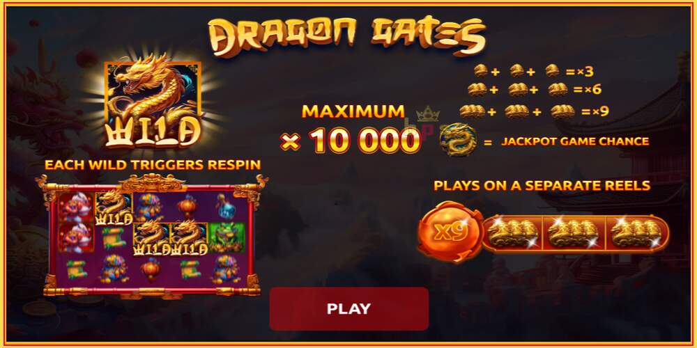 Spelslot Dragon Gates