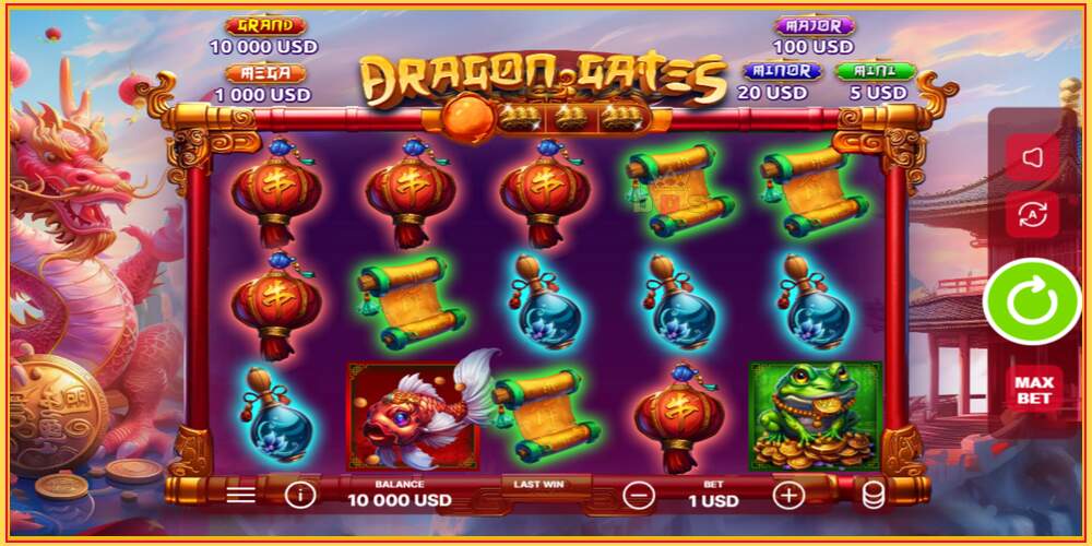 Spelslot Dragon Gates