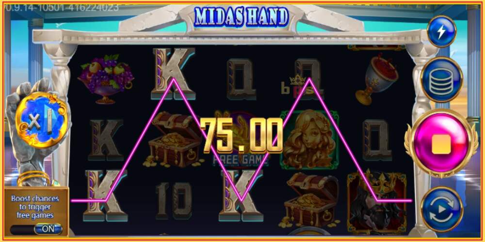 Игровой слот Midas Hand