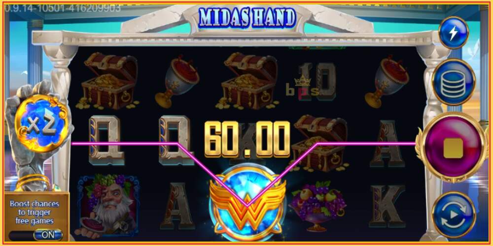 Игровой слот Midas Hand