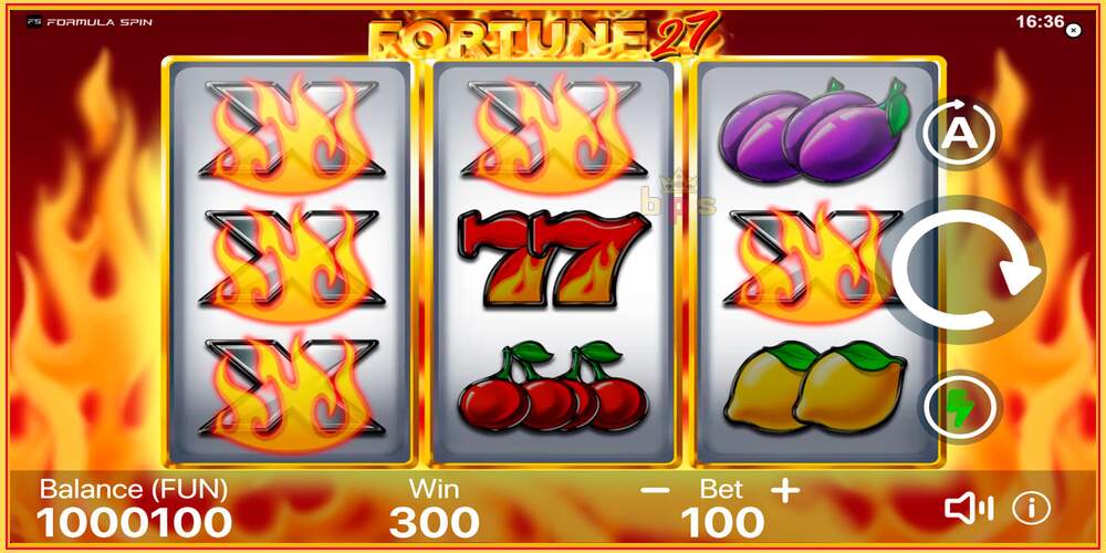 თამაშის სლოტი Fortune 27