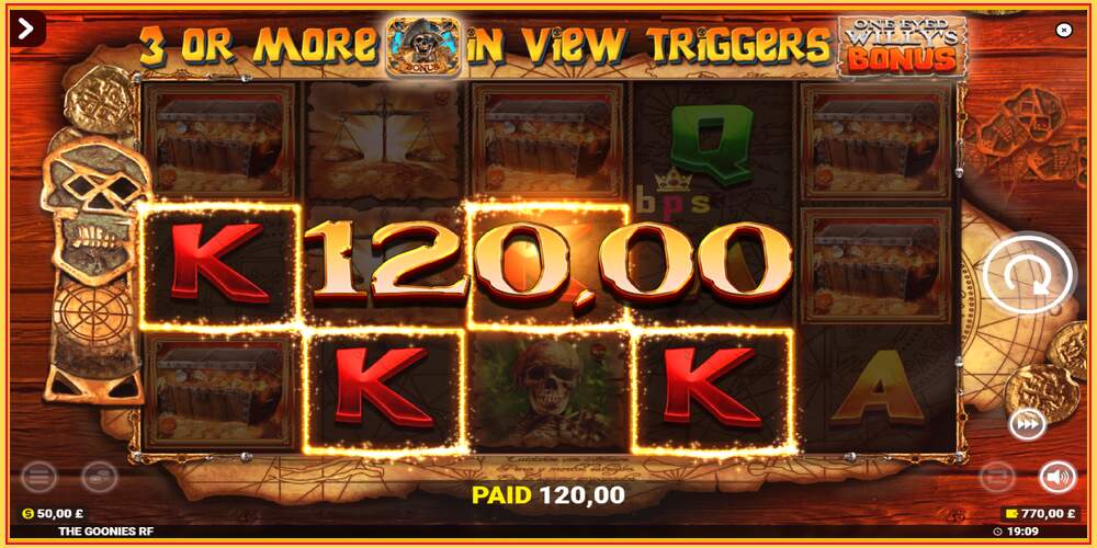 Spelslot The Goonies Deluxe Rapid Fire Jackpots