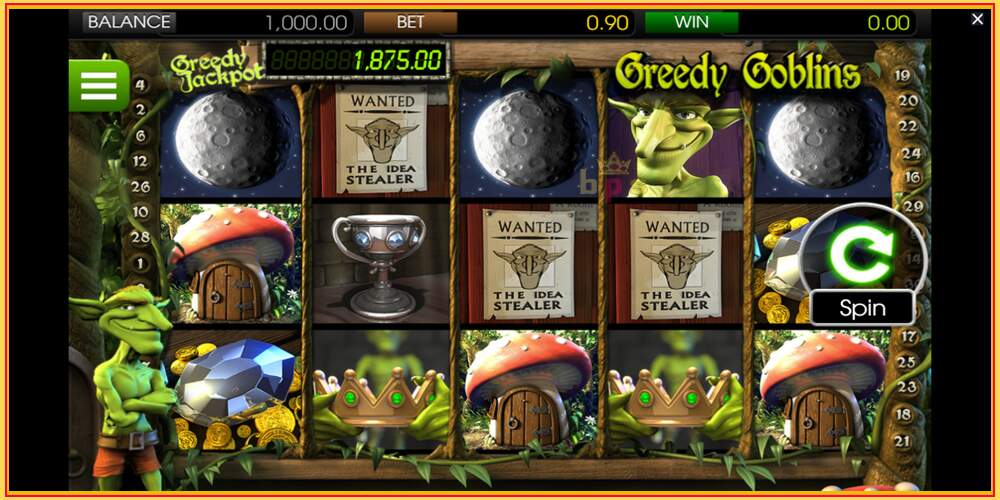 Игровой слот Greedy Goblins