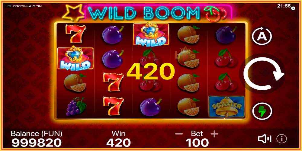 Spelslot Wild Boom