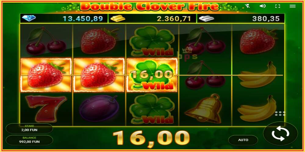 Spelslot Double Clover Fire