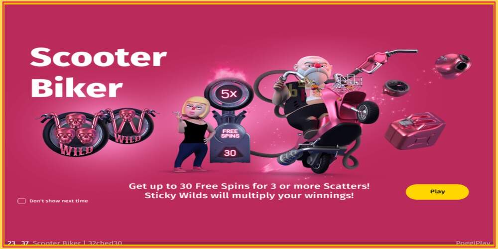 Игровой слот Scooter Biker