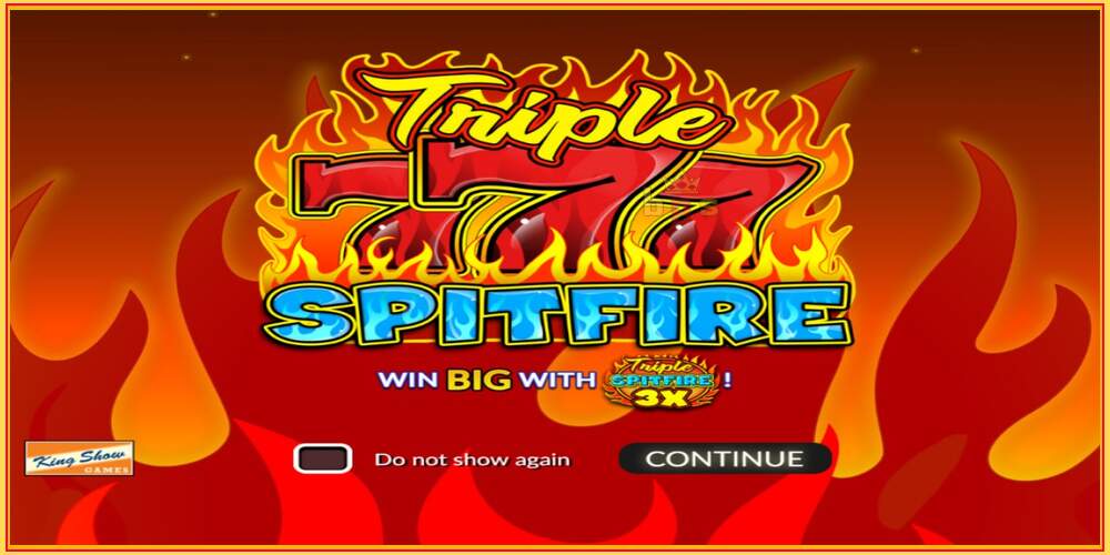 Игровой слот Triple 777 Spitfire