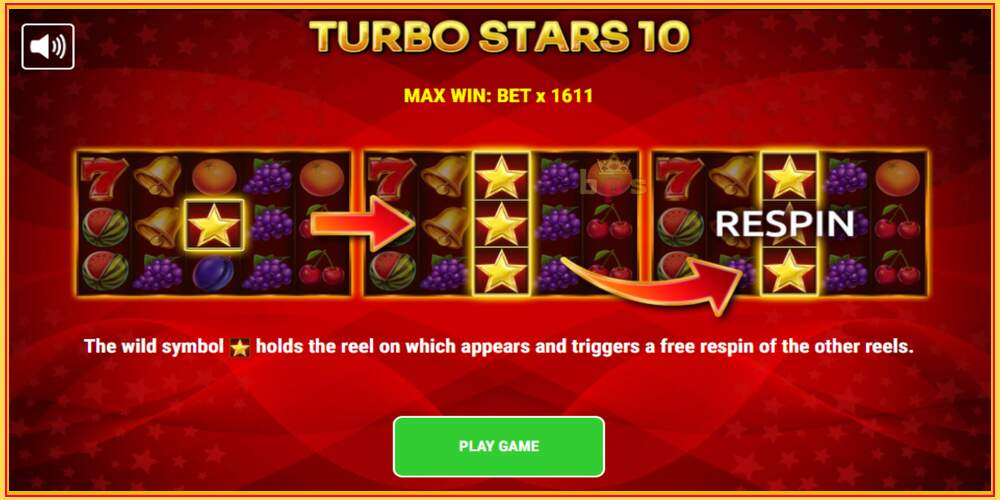 Игровой слот Turbo Stars 10