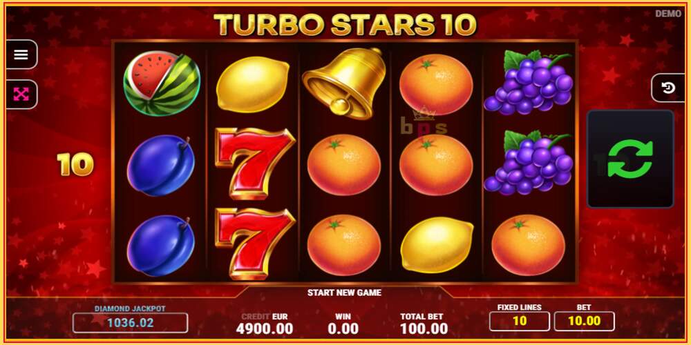 Игровой слот Turbo Stars 10