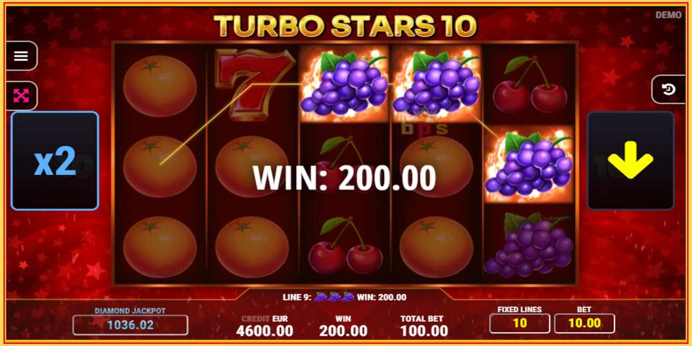 Игровой слот Turbo Stars 10