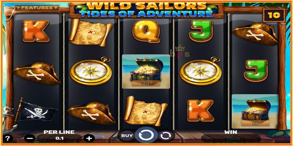 Игровой слот Wild Sailors – Tides of Adventure