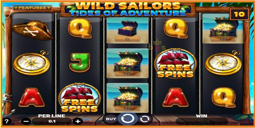 Игровой слот Wild Sailors – Tides of Adventure